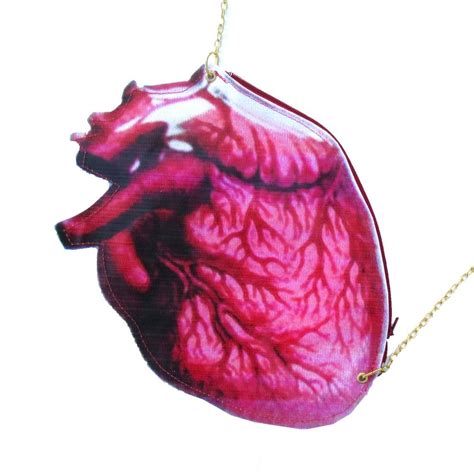 realistic heart purse.